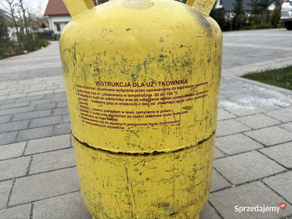 Butla na gaz pusta 11 Lutomia Górna sprzedam