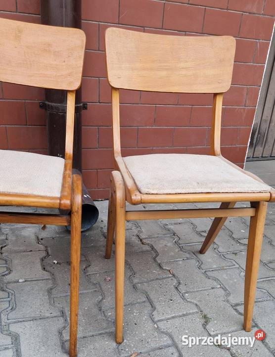 Komplet 3 KRZESEŁ Bumerangfabr Gościcińskatyp Lublin sprzedam
