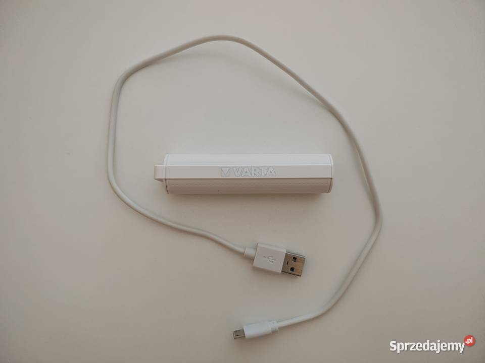 VARTA mini powerbank około 2000 mAh kabelek Siedlce sprzedam