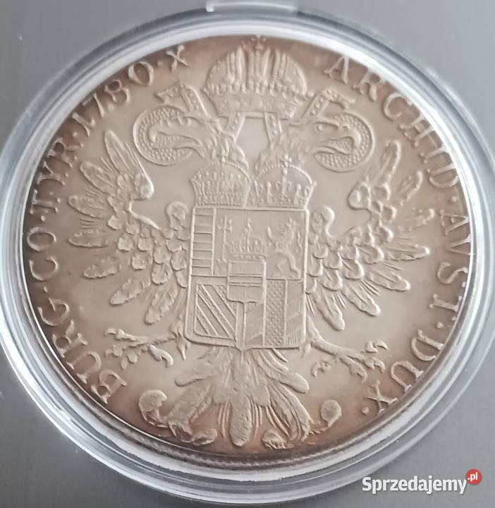1 Talar Austria 1780 Maria Teresa nowe bicie wielkopolskie Konin