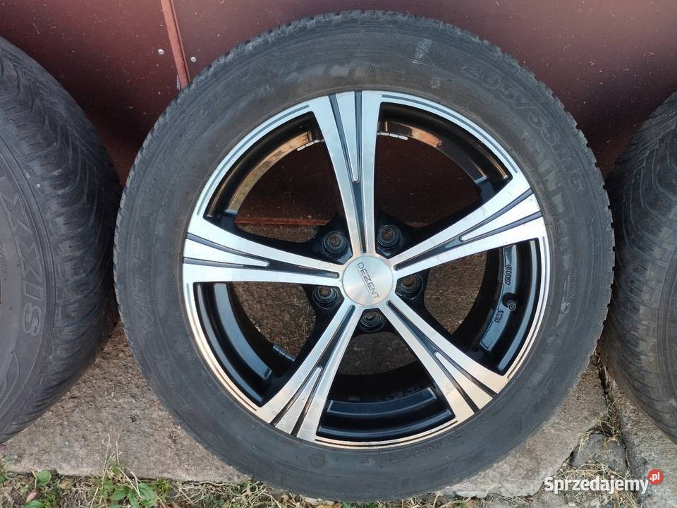 Koła aluminiowe wielosezonowe 20555R16 bieżnik Kamocin sprzedam