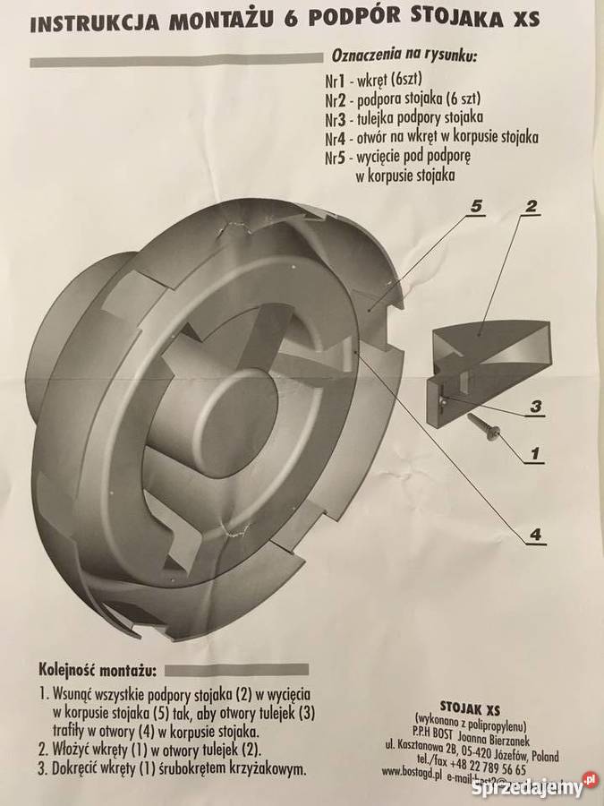 Stojak na choinkę nieużywany odcienie zieleni wielkopolskie Poznań
