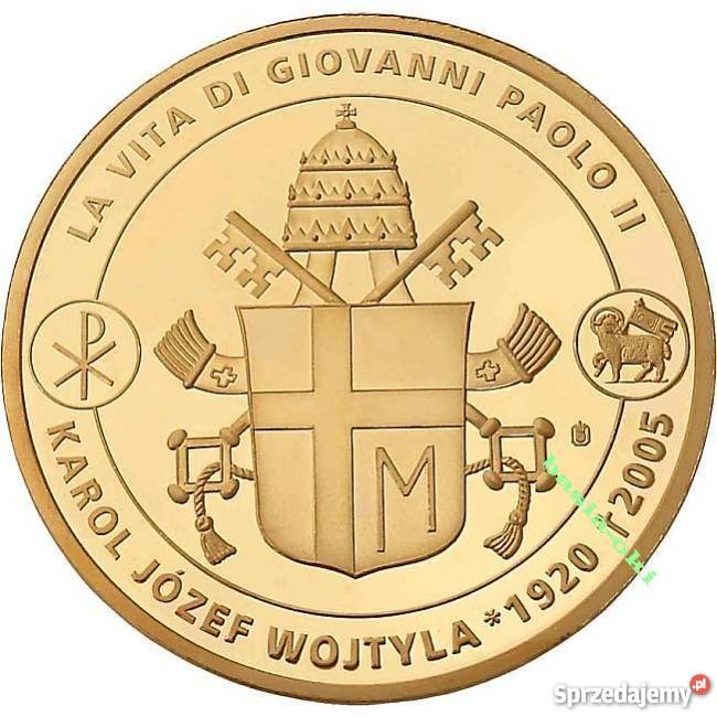 MATKA TERESA JAN PAWEŁ ZŁOTO SREBRNY HOLOGRAM Sosnowiec