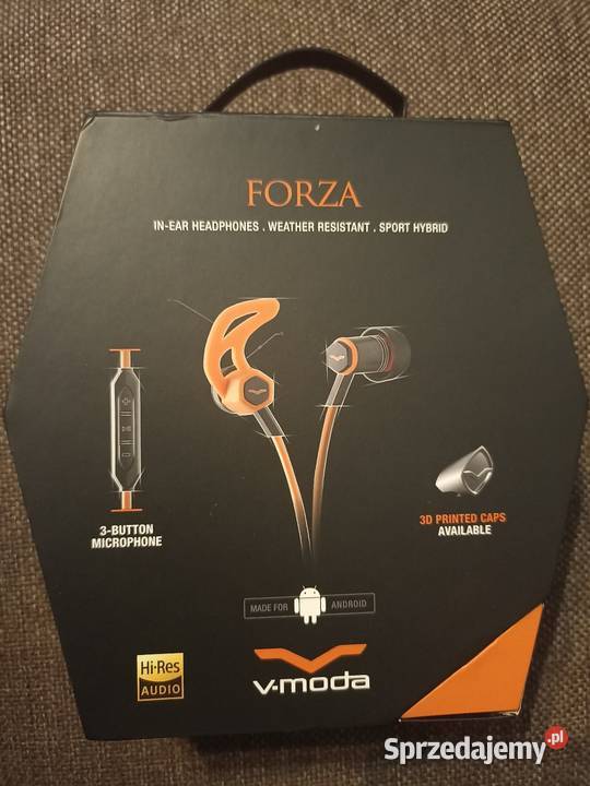 Słuchawki dokanałowe sportowców VModa Forza Koszalin