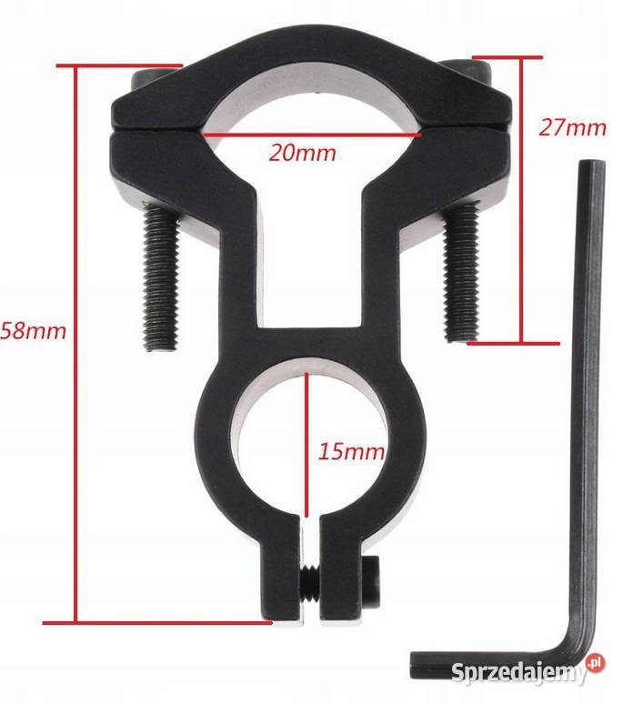 Wielofunkcyjny uchwyt do mocowania latarki z Łódź