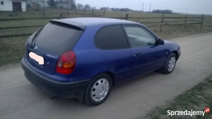 Toyota Corolla 1998 14 z gazem sekwencja Sierpc