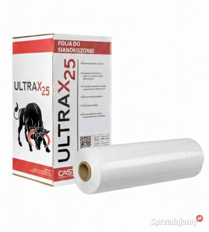 Folia do sianokiszonki Ultrax premium biała