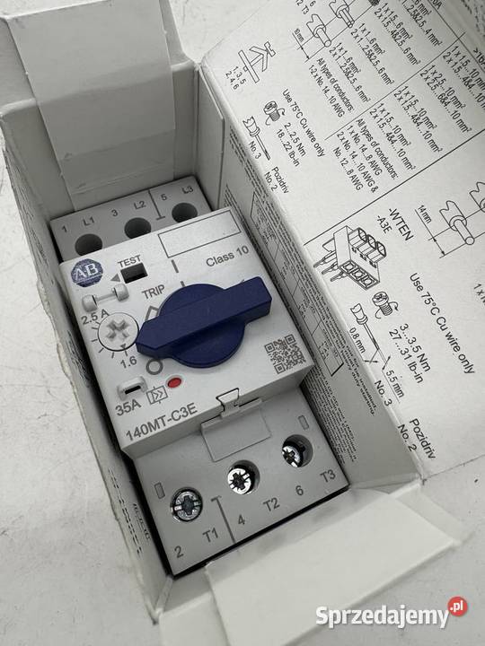 Allen Bradley 140MTC3EB25 Rozłącznik silnikowy Warszawa