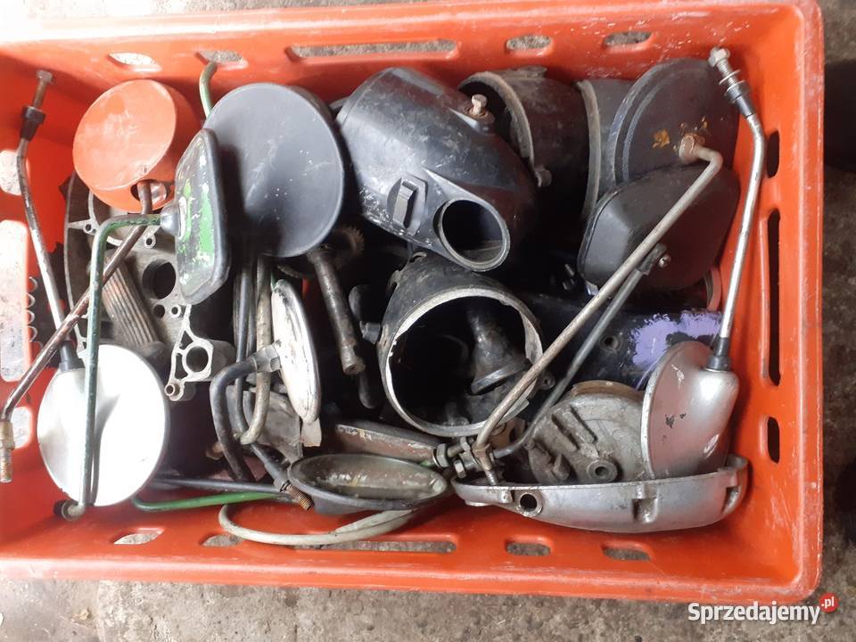 Części chrom i inne wsk shl wfm motorynka komar kujawsko-pomorskie Gródek