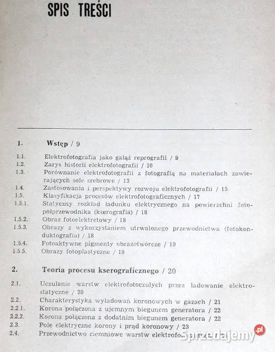 Procesy elektrofotograficzne Andrzej Korczyński Chełm sprzedam