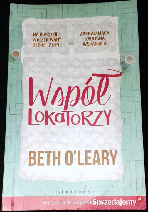 Współlokatorzy Beth OLeary Kultura i Rozrywka Chełm
