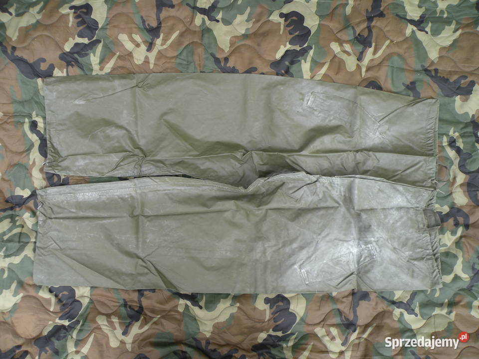 Spodnie wet weather olive large Wrocław