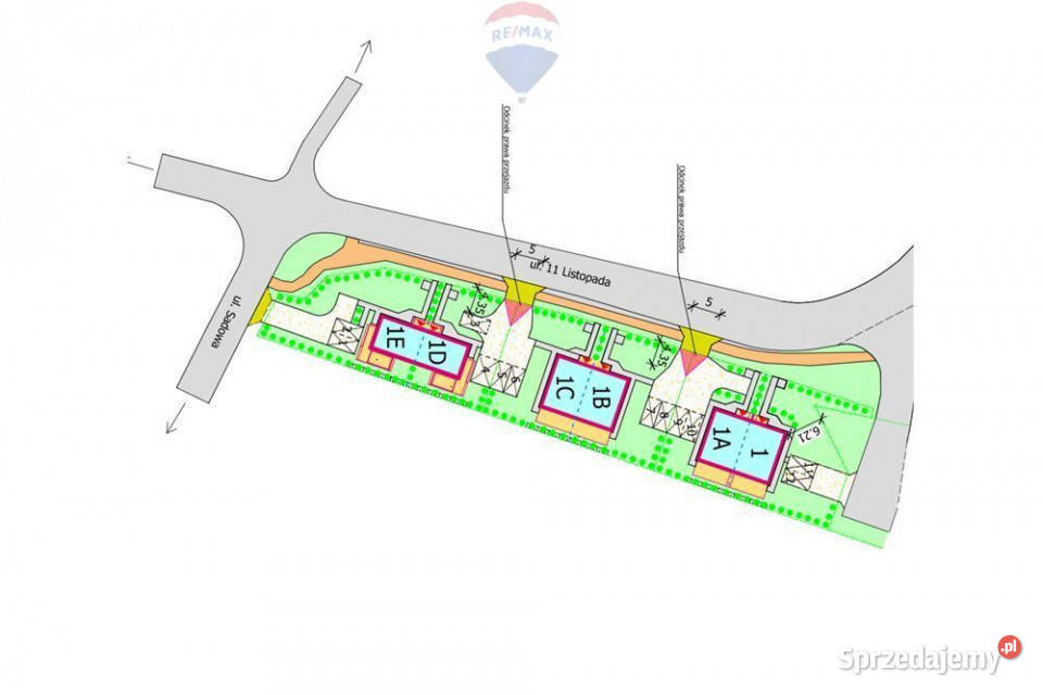 Nowy ekonomiczny dom w zabudowie bliźniaczej Oświęcim