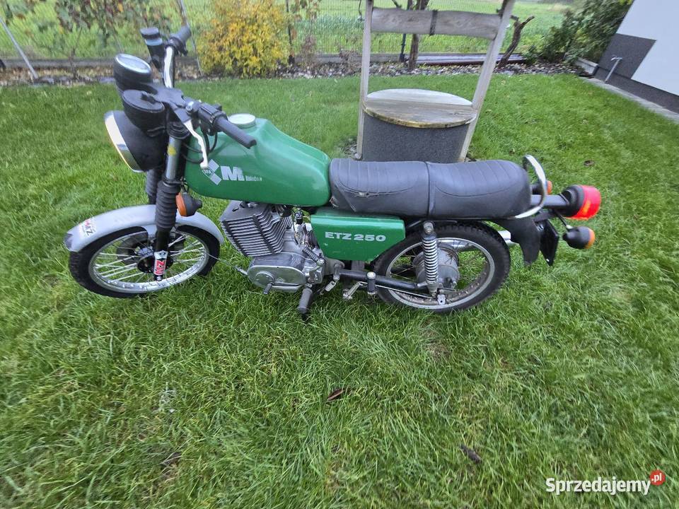 MZ etz 250 zarejestrowana w orginale Gołuchów