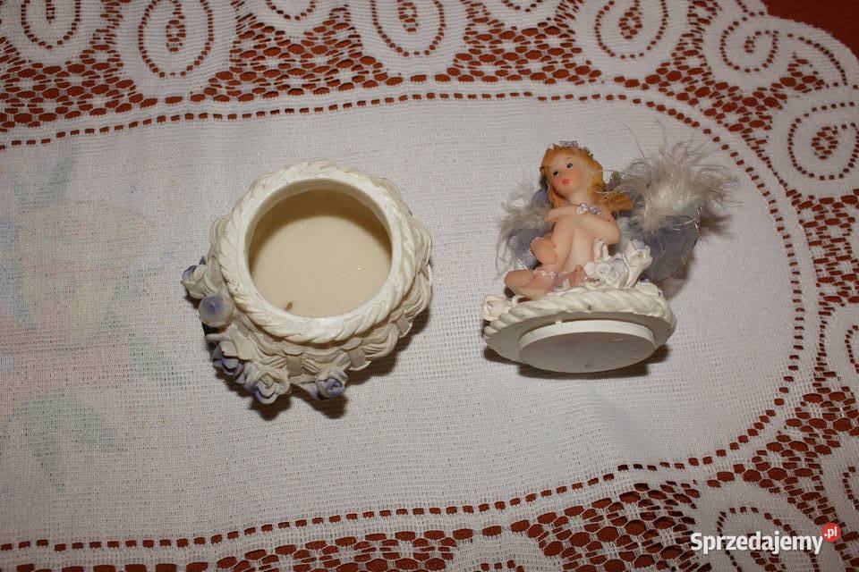 Pudełko aniołek PRL Chorzów sprzedam