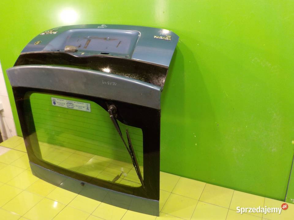 TOYOTA PRIUS II 15 B 05 VVTI HB 5D klapa tyl Klapy bagażnika