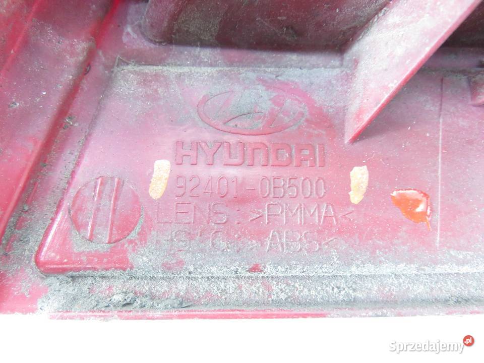 LAMPA LEWA TYLNA HYUNDAI GETZ TB 924010B500 Lampy tylne małopolskie