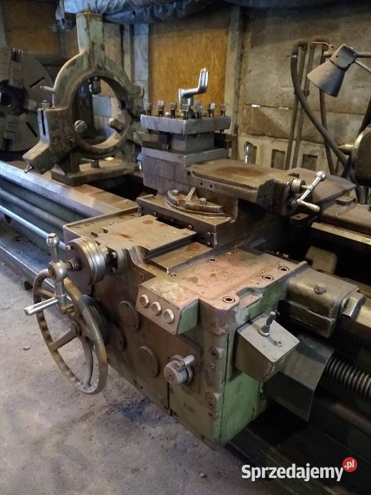 Duża tokarka STANKOIMPORT model 1A64 z DTRką Produkcja Szczecin