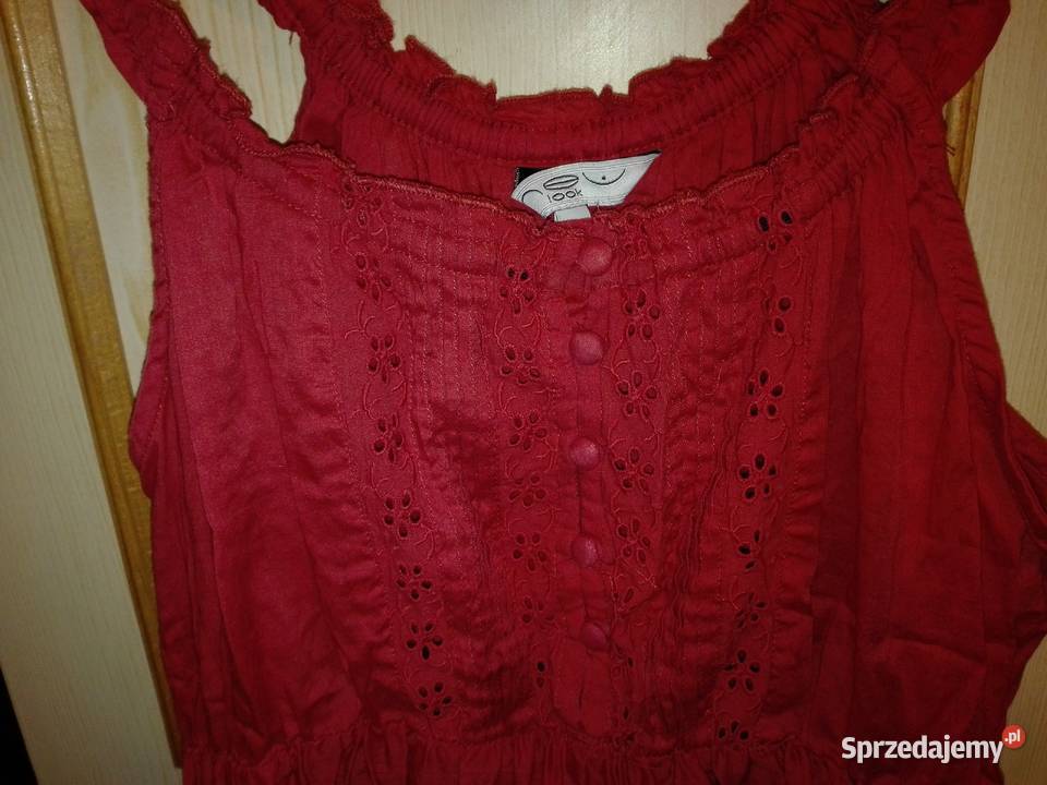Bluzka koralowa ramiączkach M L XL XXL 38 40 42 Topy i koszulki Warszawa sprzedam