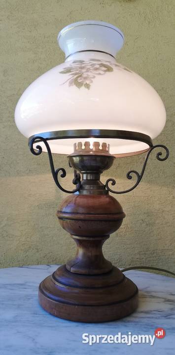 Lampka stołowa nocna biurowa stylowa naftowa Garwolin