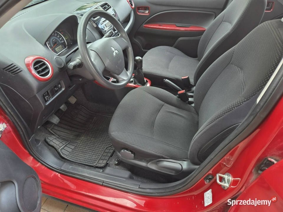 Mitsubishi Space Star Bezwypadkowy 12 benzyna z czujnik deszczu Rzeszów sprzedam