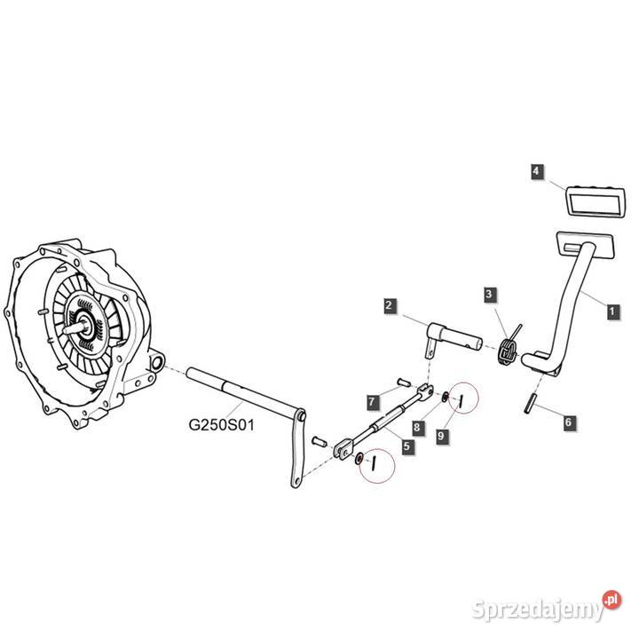 Zawleczka 30x2 mm LS XJ25LS MT125LS MT335LS