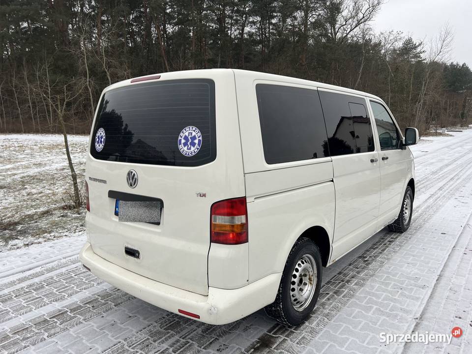VW T5 Transporter 25 TDI 130 2006r manualna Transporter Zielona Góra
