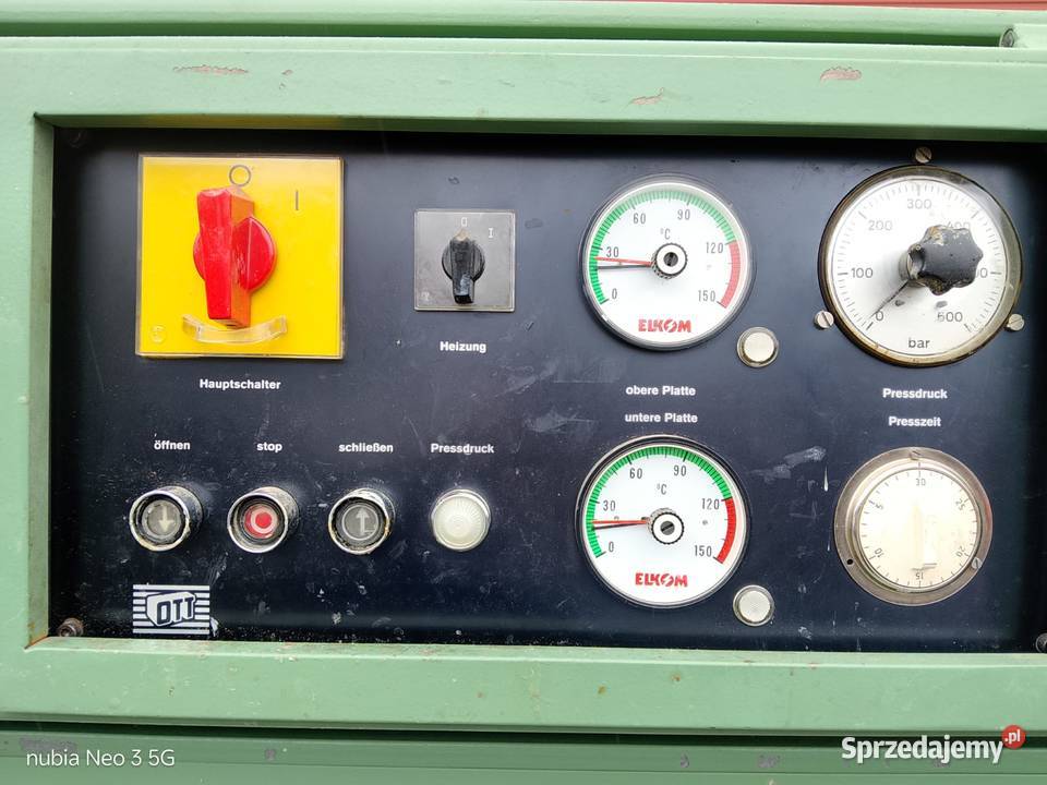 Prasa hydrauliczna OTT Wejherowo