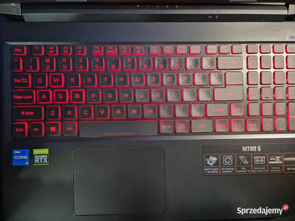 Laptop ACER Nitro 5 AN5155759F2 Karta graficzna Acer Kościerzyna