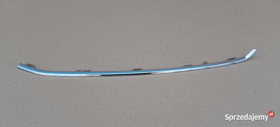VW TOURAN 15 LISTWA CHROM ZDERZAKA PRZÓD osobowe Listwy i nakładki
