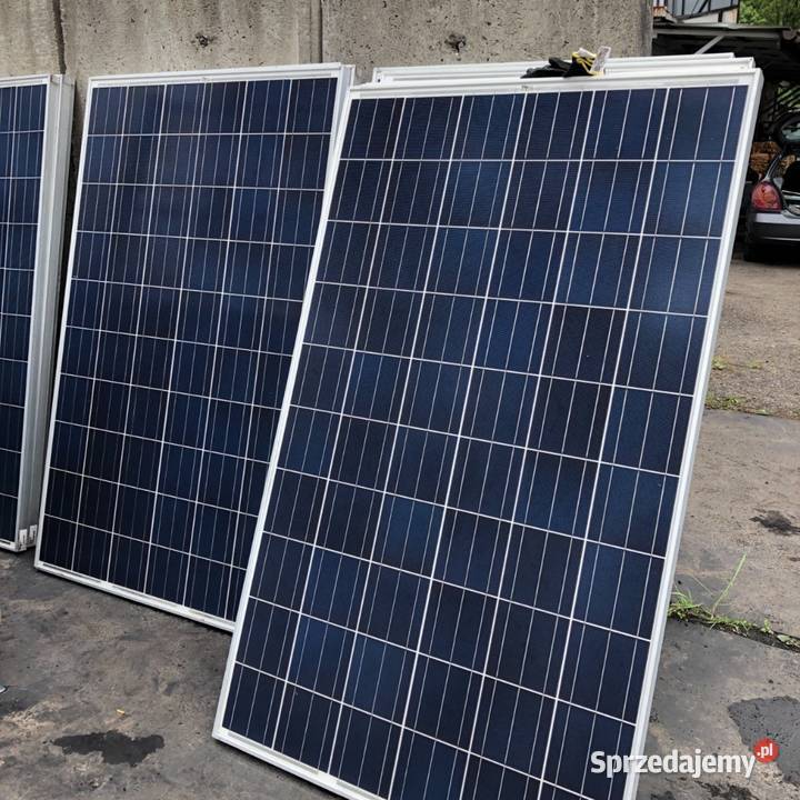 Panele Fotowoltaiczne Trina Solar 240W Używane śląskie Jankowice sprzedam