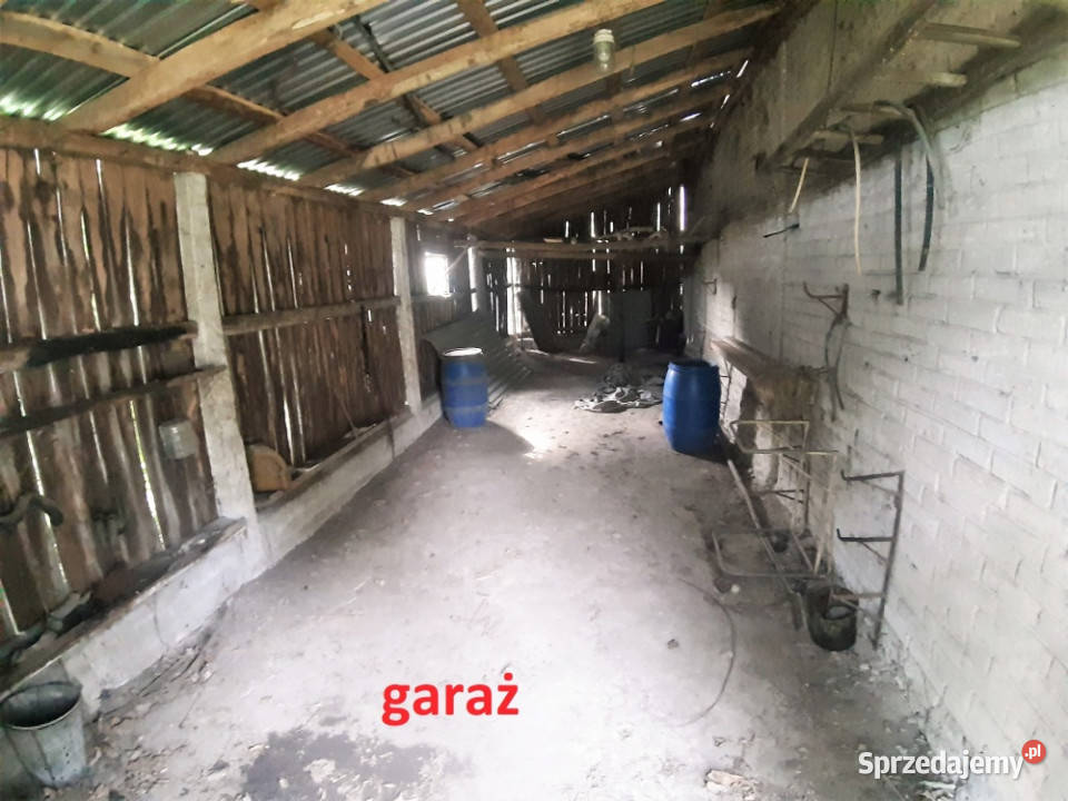 Dom bud gospodarcze i 3000mkw działki Sprzedaż Zrecze Duże sprzedam