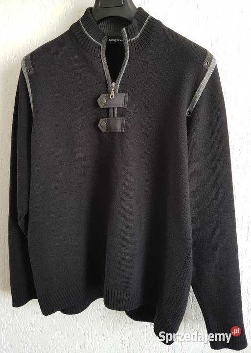 Sweter męski szary XXXL śląskie Jaworzno