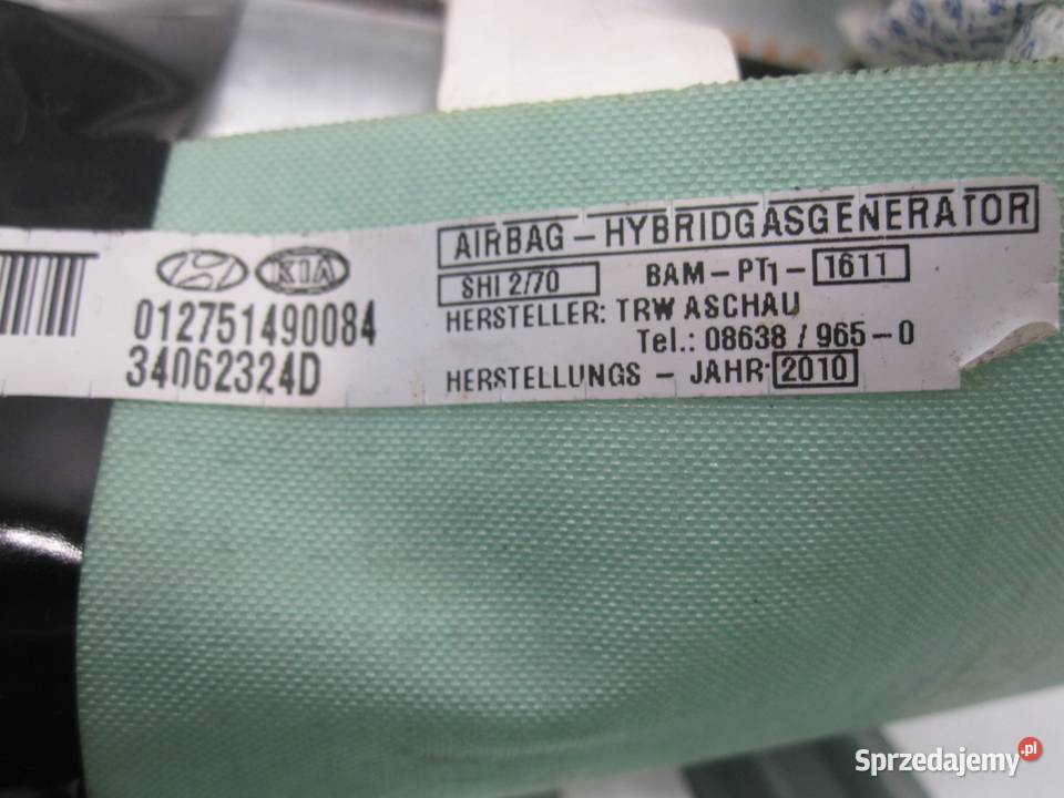 KIA SPORTAGE II LIFT 10r kurtyna lewa 850101F900 osobowe sprzedam