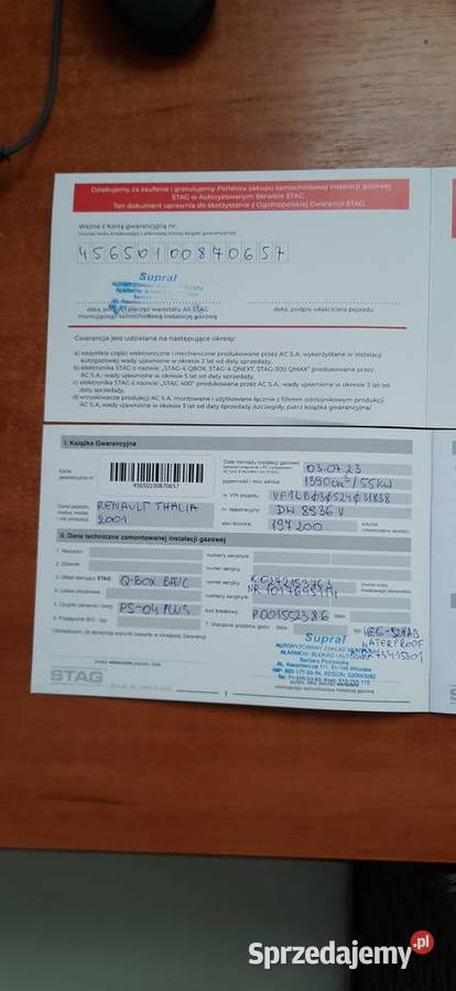 Instalacja gazowa LPG STAG 4 Dobrzykowice