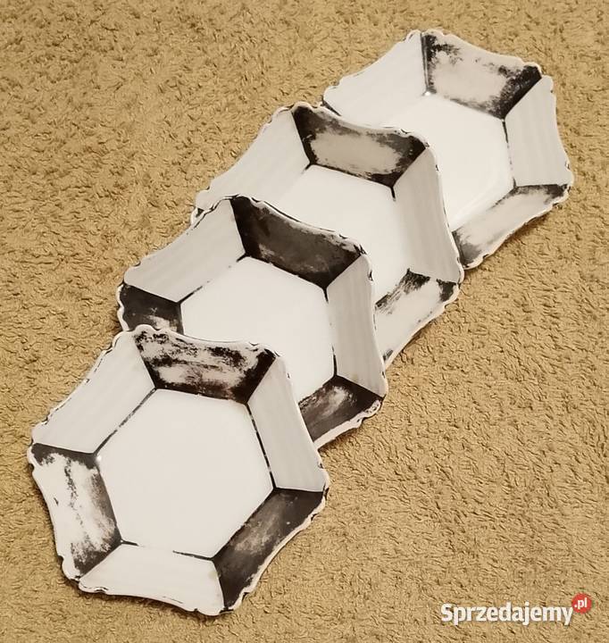 4 stare miseczki Volkstedt ok 19151934 porcelana Katowice