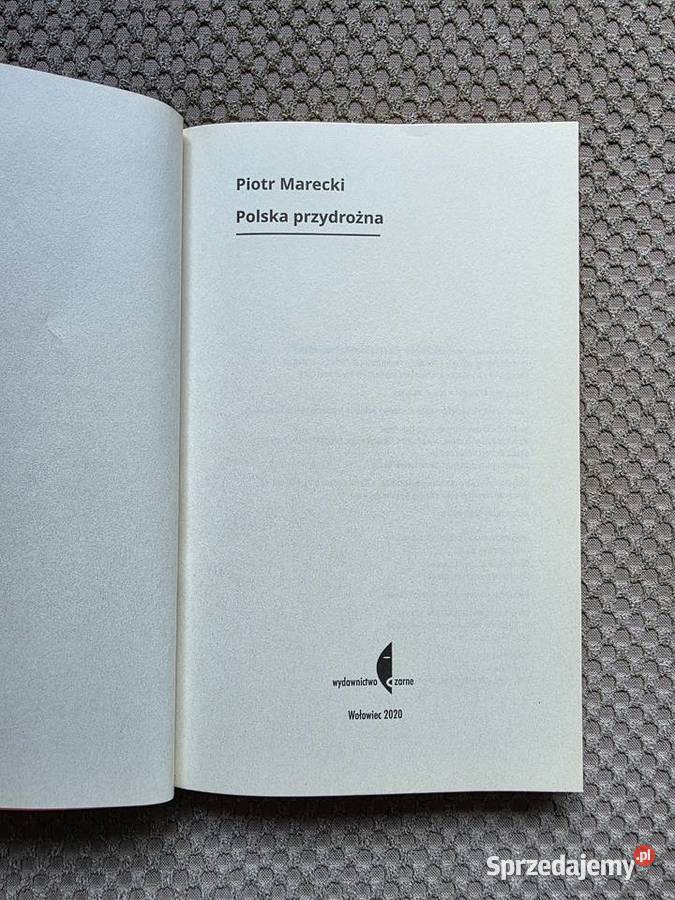 Polska przydrożna Piotr Marecki Rok wydania 2020 sprzedam