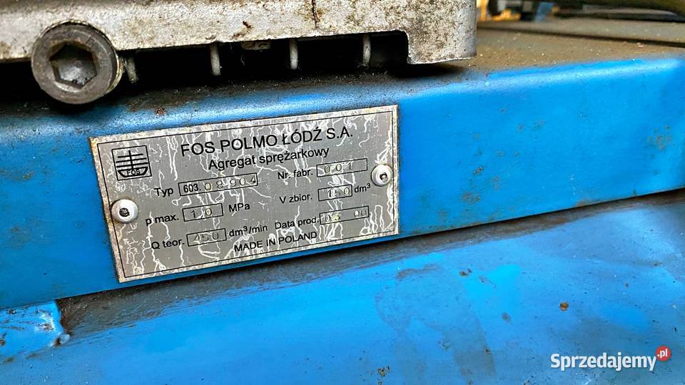 Agregat sprężarkowy AS polmo Łódź