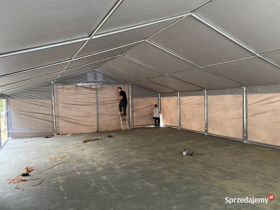 Sprzedaż hal magazynowych namiotów garażowych Siedlce