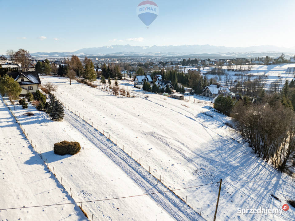 Widokowa Działka budowlana 656 m Nowy Targ