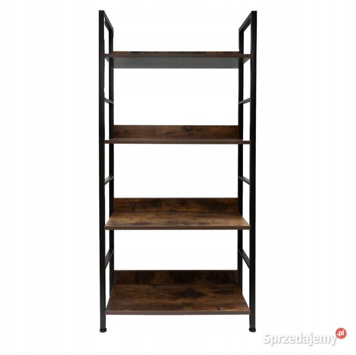 Regał SEZONE 60 x 125 x 28 czarny Ryki