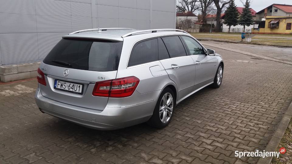 Mercedes Eklasa W212 Avantgarde Wschowa