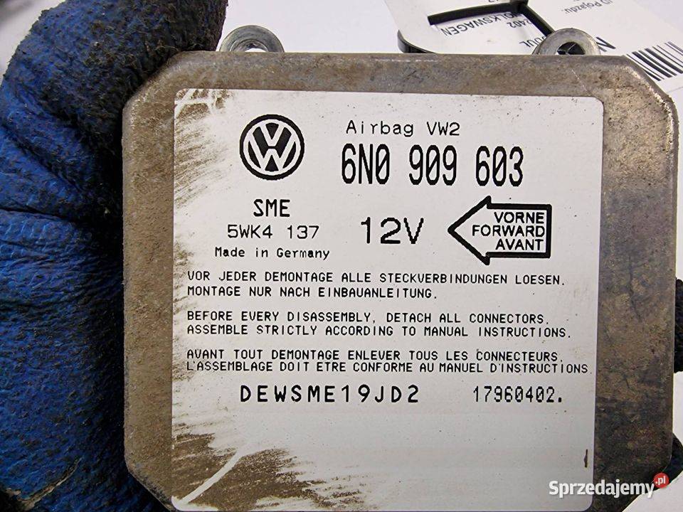 MODUŁ VOLKSWAGEN GOLF III 6N0909603 osobowe Lipno