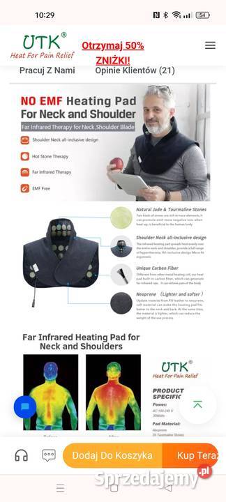 Poduszka grzewcza kujawsko-pomorskie Toruń