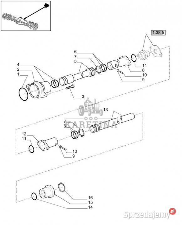 Holland T6010 Osłona 47125594 Jastrzębniki