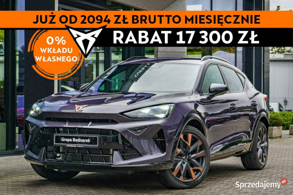 Cupra Formentor 15 eTSI 150 DSG Dostępny ręki Łódź