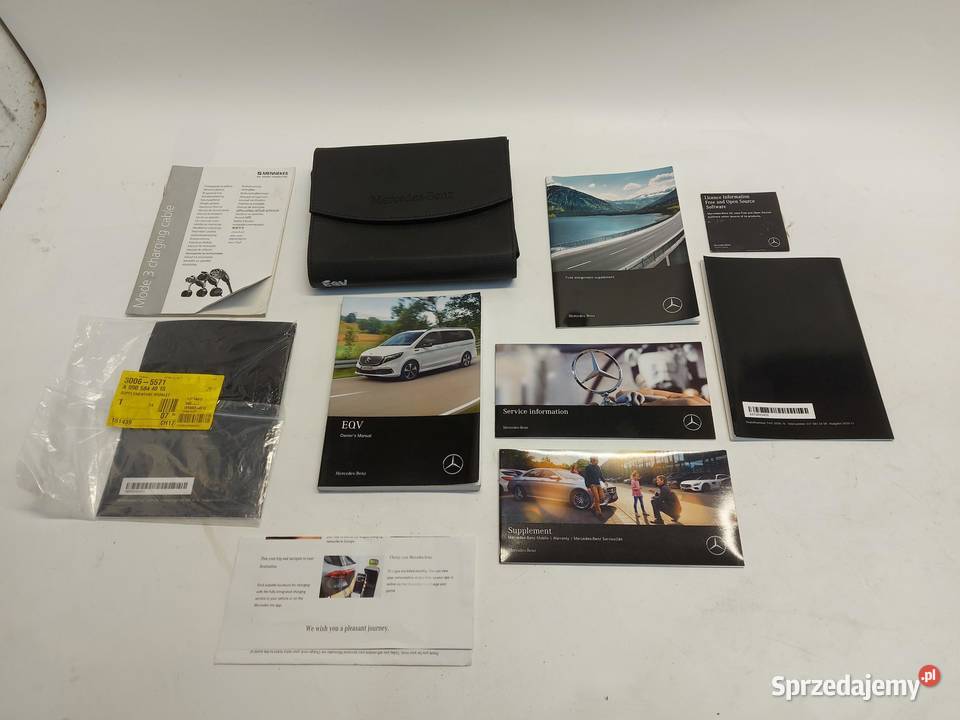 Mercedes EQA 250 W243 KSIĄŻKI SERWISOWE