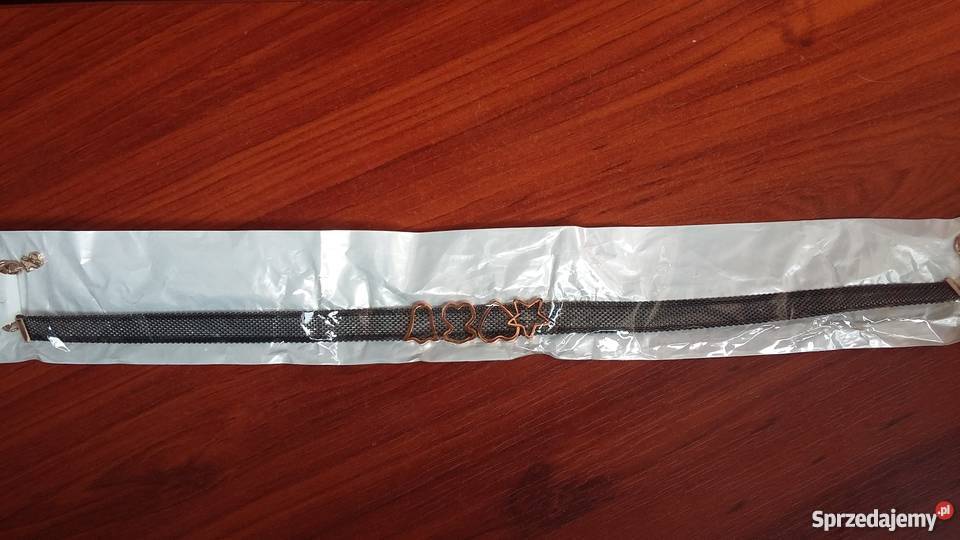 choker z misiem unikatowy Naszyjniki Wrocław