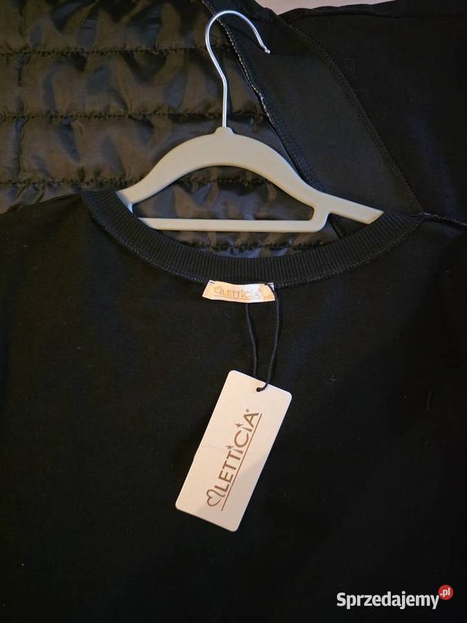 Pikowana Sukienka czarna 2XL Głogów