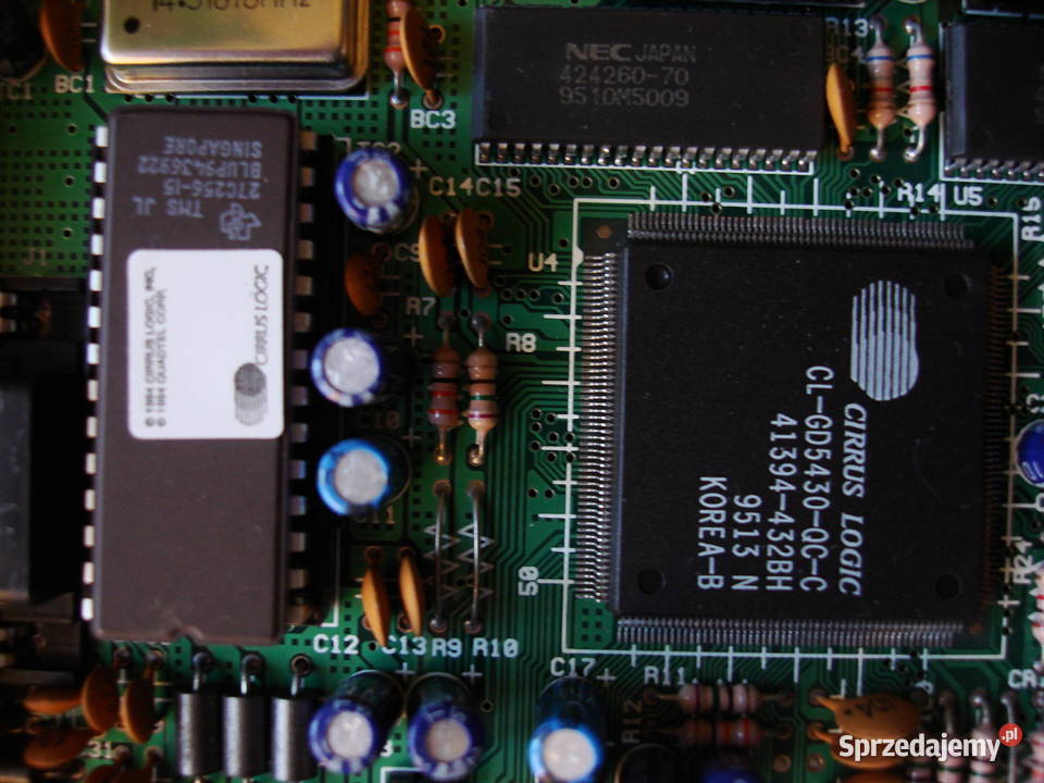 Karty graficzne retro Trident Cirrus Logic S3 świętokrzyskie Kielce